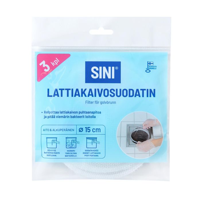 Kaivokielo lattiakaivosuodatin 25103 922-726