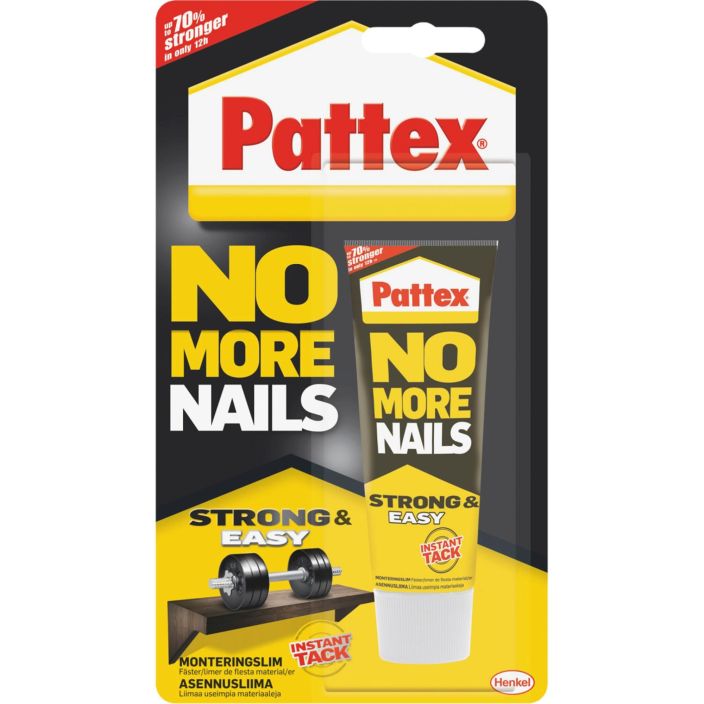 Pattex Asennusliima 40ml No More Nails tuubi 1315829 938-527