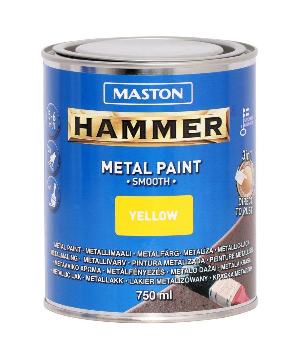 Hammer silea keltainen 750ml 8861009 908-699