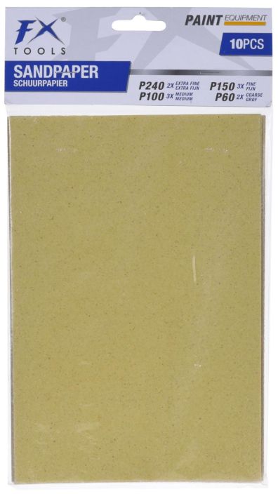 Hiekkapaperi 10kpl CY8500080 992-1845