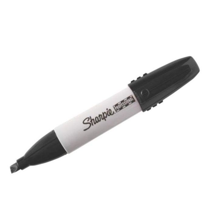 Huopakyna sharpie professional musta 103169 903-395