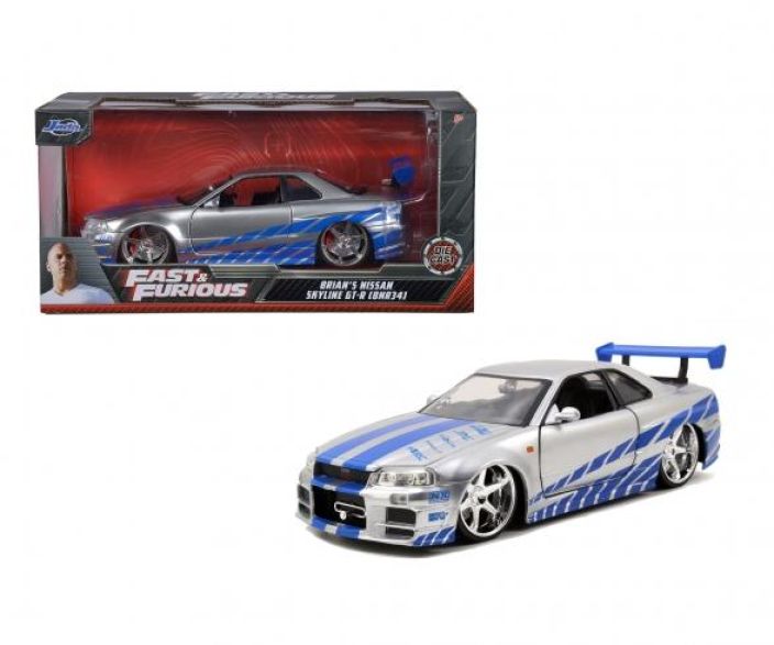 Fast&amp;Furious Nissan Skyline 1:24 253203044