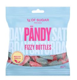 Pändy Fizzy Bottles makeispussi 50g