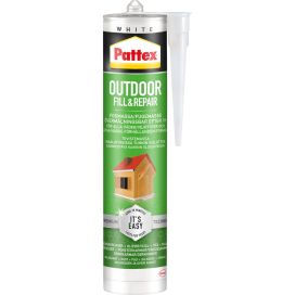 Pattex Pattex Outdoor Fill&Repair polymeerimassa valkoinen 280ml 2646074