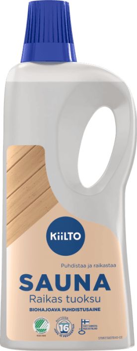 Kiilto sauna puhdistusaine 500ml biohajoava 970-355 Kiilto sauna puhdistusaine 500ml biohajoava 970-355