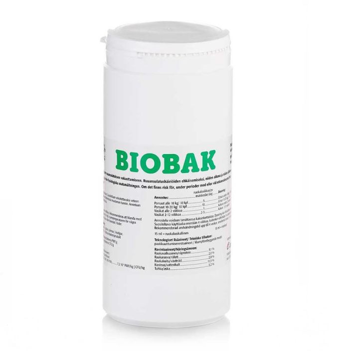 Biobak maitohappobakteeri 1kg 60121 905-1022