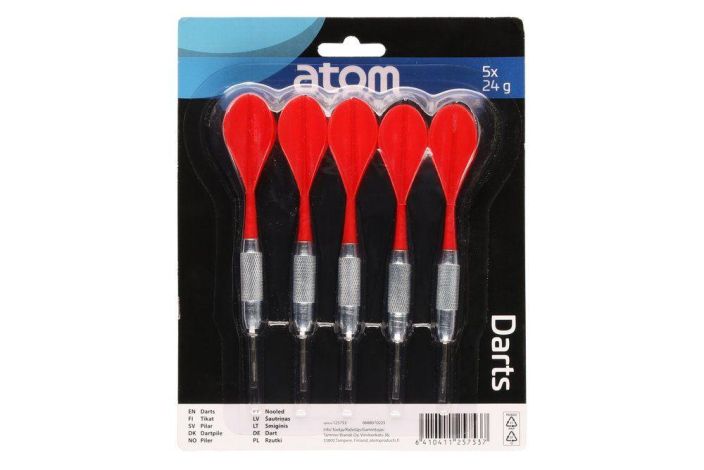Atom Tikat 5kpl 24g värilajitelma 651049 tuotekuva 3