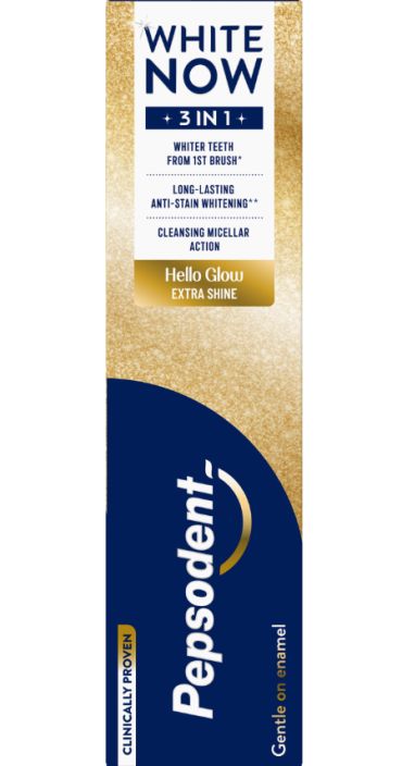 Pepsodent WhiteNow Hello Glow hammastahna 75ml U169836 910-1190 Pepsodent WhiteNow Hello Glow hammastahna 75ml U169836 910-1190
