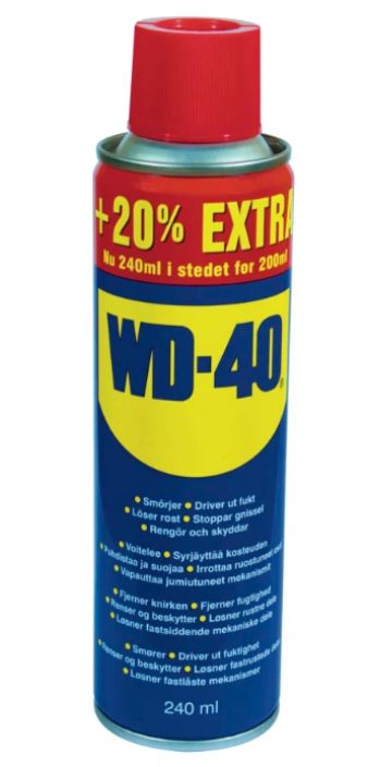 WD-40 monitoimiaine 240ml WD240.36 908-290