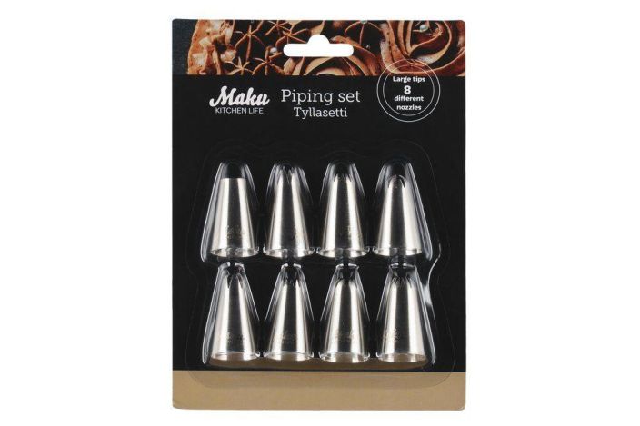 Maku tyllasetti 8kpl Hauskat koristelut tekevat leivonnaisista entista herkullisemman nakoisia. Maku tyllasetti 8kpl Hauskat koristelut tekevat leivonnaisista entista herkullisemman nakoisia.