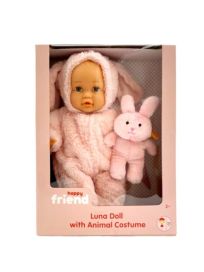 Happy Friend Luna nukke 35cm eläinasussa