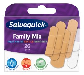 Salvequick Family Mix laastari 26kpl