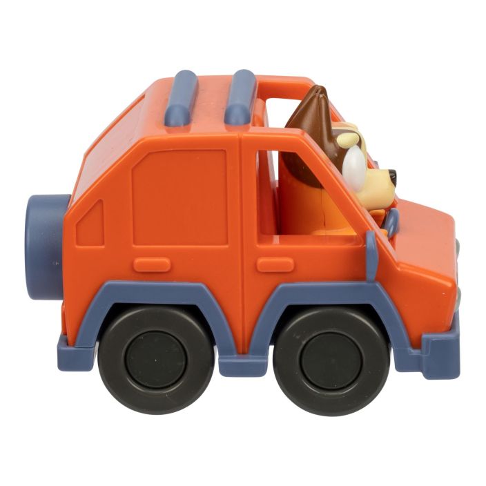 Bluey Mini racers hahmo ja ajoneuvo lajit. 90318 tuotekuva 7