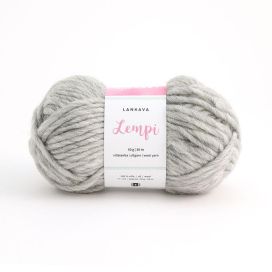 Lankava Lempi villalanka 102 meleerattu vaaleanharmaa 50g
