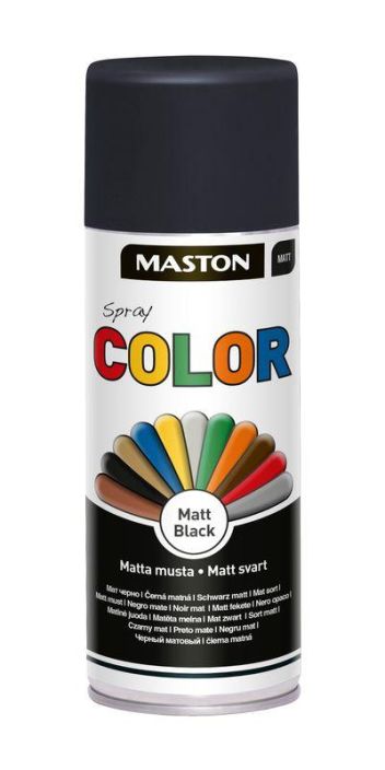 Color matta musta 400ml 120121 908-720