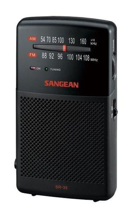 Sangean SR-35 radio musta SAN99180 937-2037