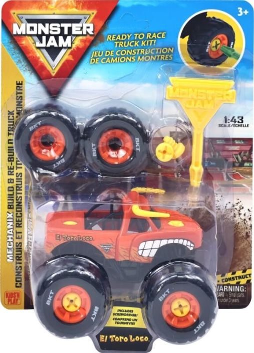 Monster Jam Mechanix 1:43 lajit. 5004400 tuotekuva 3