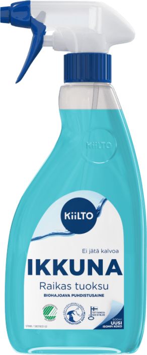 Kiilto ikkunasuihke 600ml biohajoava 21870239 970-372 Kiilto ikkunasuihke 600ml biohajoava 21870239 970-372