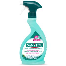 Sanytol Sanytol monikäyttöinen puhdistus- ja desinfiointiaine Eukalyptus 500ml 3120