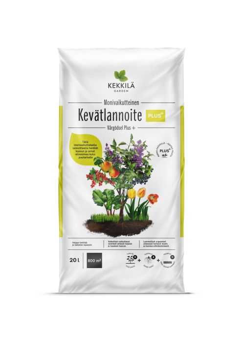 Kekkila kevatlannoite plus+ 20L 940-026 Kevatlannoite plus+ 20L