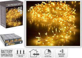 Valolanka Cluster lämminvalkoinen 100led 