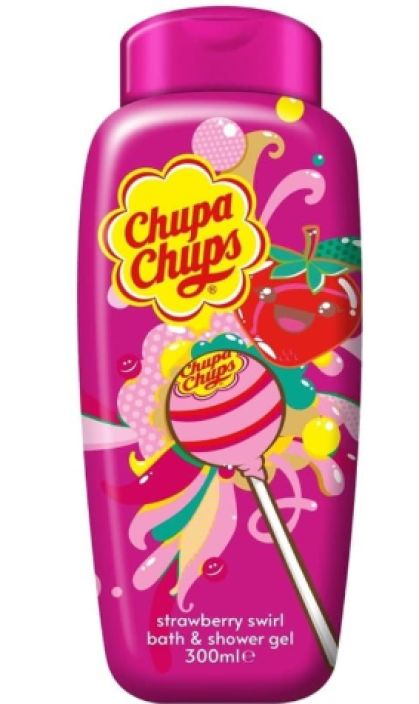 Chupa Chups 2in1 suihkugeeli 300ml mansikka 995-200