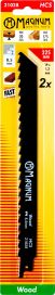 Magnum Puukkosahanterä HCS 8,5/225mm 2kpl 21028