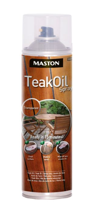 Teak Oil spray 500ml variton 605460 908-687