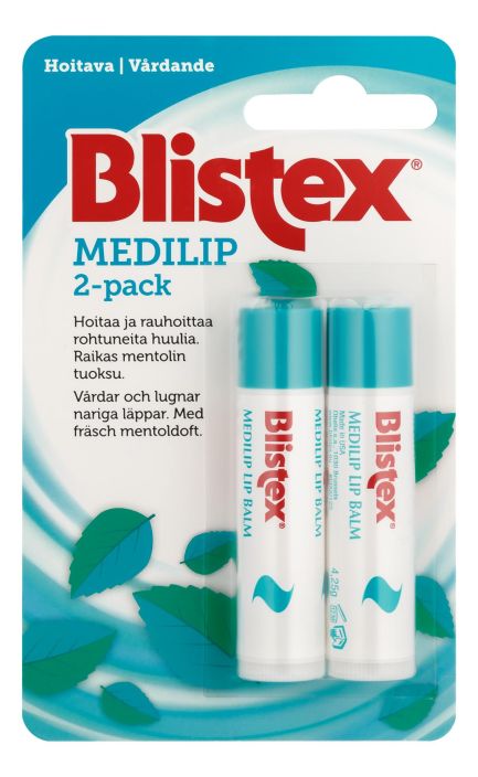 Blistex 2x4,25g medilip -huulivoide 451139559 950-018