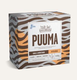Dagsmark Dagsmark Puuma kanaa ja hyönteistä hyytelössä 8x80g 150016