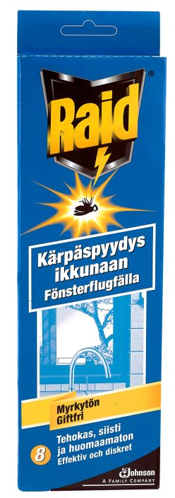 Raid karpaspyydys ikkunaan 8kpl 2174 970-013