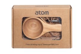 Atom Atom Lahjapakkaus kuksa & makkaratikku 642606