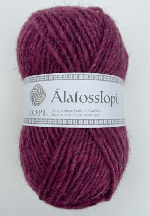 Istex Alafosslopi 2671 Tumma fuksia 100g IAL-2671 Istex Alafosslopi 2671 Tumma fuksia 100g IAL-2671