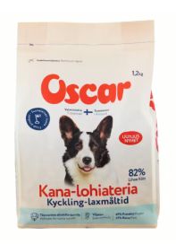 Oscar Oscar Kana-lohiateria koirille 1,2kg 6680