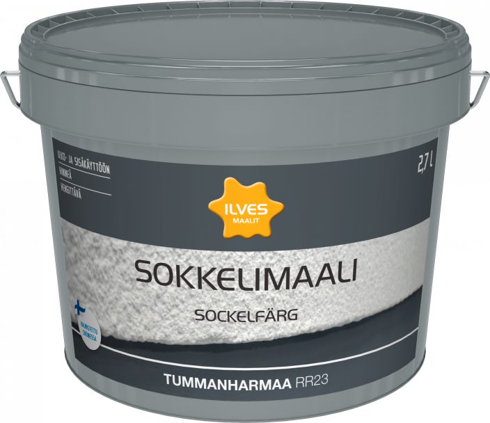 Ilves sokkelimaali tummanharmaa 2,7L IL3699 920-601 RR23