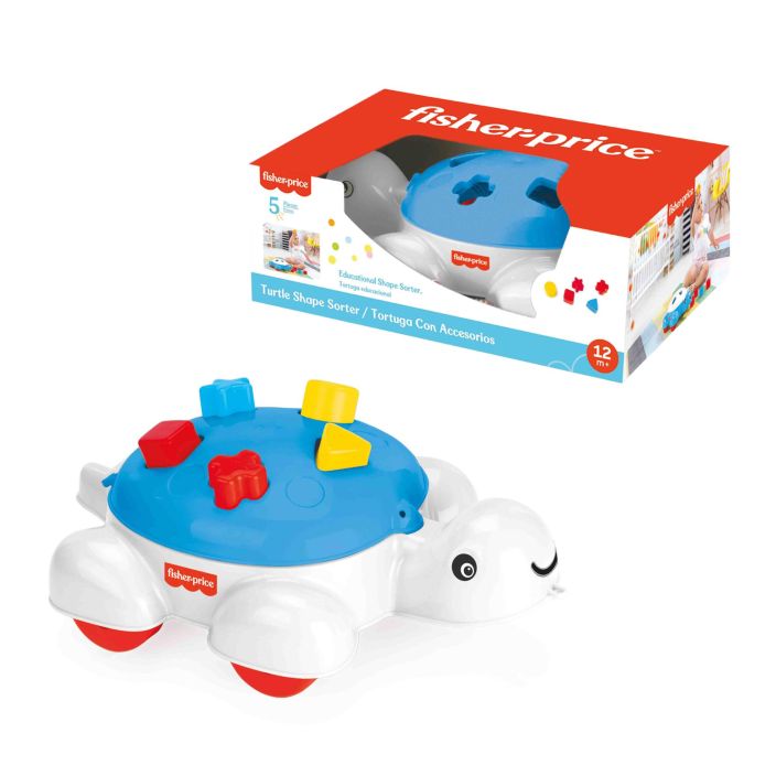 Fisher-Price lajittelukilpikonna 64025020 tuotekuva 1