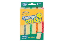 Scrub Daddy Scrub Daddy puhdistussieni Sponge Daddy 4kpl 636118 POISTUU
