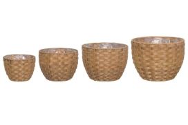 4Living 4Living Istutuskori Latte pyöreä 19x19x14cm 633226/633228