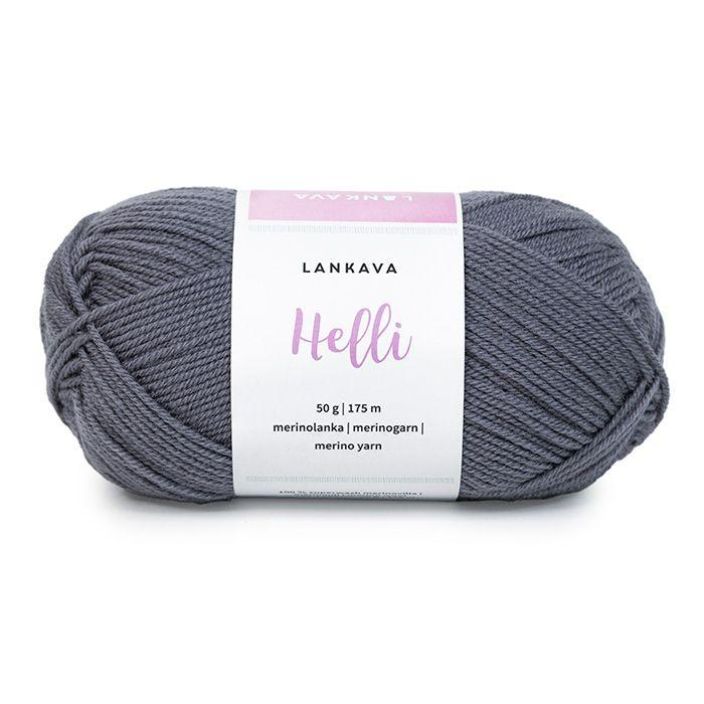 Lankava Helli 302 harmaa 50g HELLI-302
