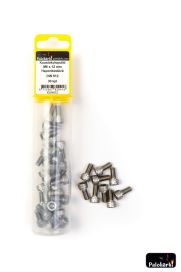 Palokärki Kuusiokolopultti M6x12mm haponkestävä 30kpl KUH612