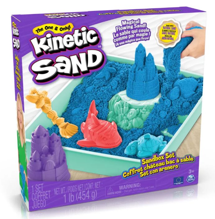 Kinetic Sand Sandbox set taikahiekka 6067800 tuotekuva 2