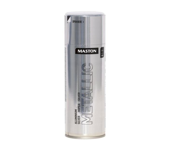 Metallic -spraymaali 400ml hopea 210818 908-709