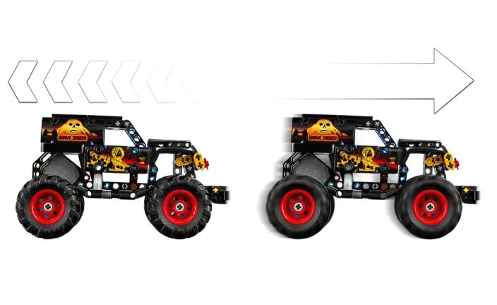 Monster Jam Grave Digger tuli ja jää 42219 tuotekuva 5 Monster Jam Grave Digger tuli ja jää 42219 tuotekuva 5