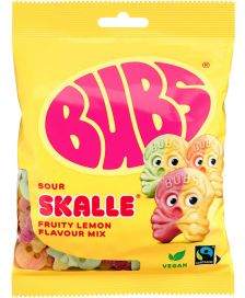 Bubs Fruity lemon mix skalle 90g 9798