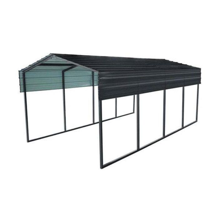 Tundra autokatos 21,8m² - TUndra Steelpro 21 Autokartos SteelPro 21 on jamakka ja kestava suoja, jonka runko on valmistettu