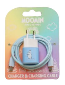 Moomin Muumit Muumipeikko Laturisetti USB-C 20W M20006 