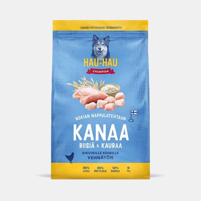 HHC kanaa, riisia ja kauraa 9kg 969-001