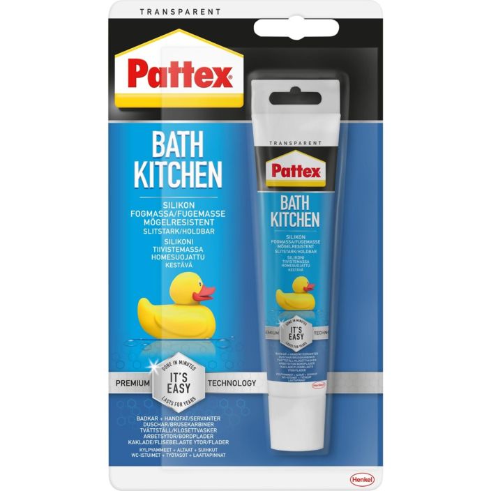 Pattex Bath&amp;Kitchen Trans 50ml 2675831 938-591