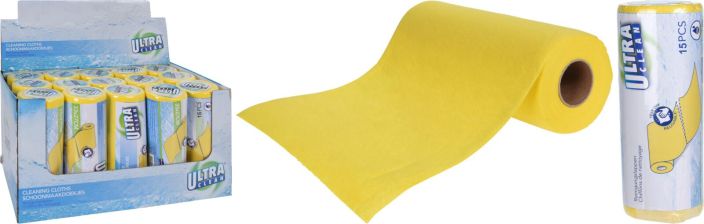 Siivousliina rullassa 33x27cm 15kpl 974000310 992-125