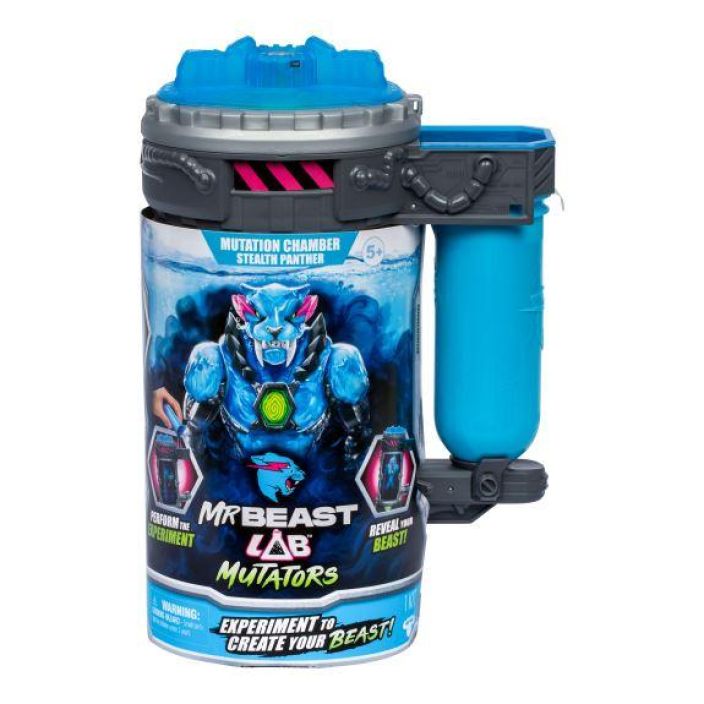 Mr.Beast Lab mutator action figure Stealth Panther MrBeast Lab Mutator Stealth Panther! Suorita koe ja luo siisti MrBeastin